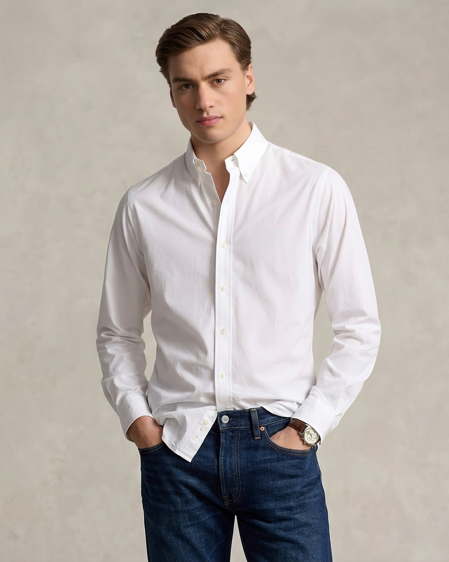White Polo Shirt